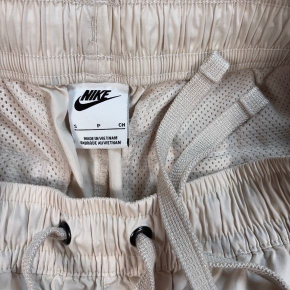 Nike Club Woven Oversized 10" Shorts Men's S Off-White Baggy Drawstring Logo - Picture 3 of 15